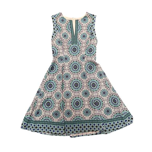 Liz Claiborne Dresses & Skirts - Liz Claiborne Mandala Floral Sleeveless Fit & Flare Dress - Size 4‎